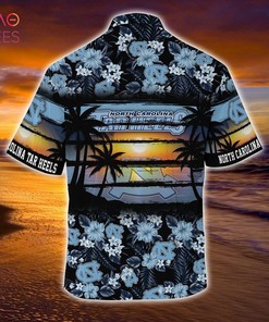LIMITED EDITION North Carolina Tar Heels Summer Hawaiian Shirt with Floral Pattern for Sports Enthusiasts