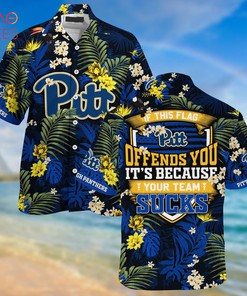 LIMITED EDITION Pittsburgh Panthers Summer Hawaiian Shirt and Shorts with Tropical Patterns for Fans