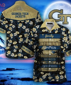 LIMITED Georgia Tech Yellow Jackets Hawaiian Shirt - New Gift For Summer 
