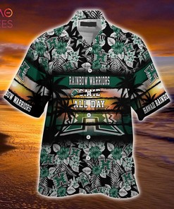 LIMITED Hawaii Rainbow Warriors Summer Hawaiian Shirt - Floral Pattern For Sports Enthusiasts This Year 
