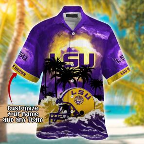LSU TIGERS NCAA Best Hawaiian Shirt Ever- Customize Any Team Any League