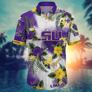LSU TIGERS NCAA Flower Hawaii Shirt For Fans Ver 1