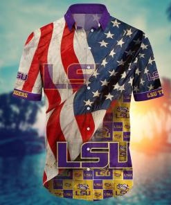 LSU TIGERS NCAA Flower Hawaii Shirt For Fans Ver 10