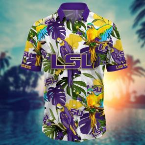 LSU TIGERS NCAA Flower Hawaii Shirt For Fans Ver 11