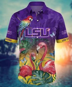 LSU TIGERS NCAA Flower Hawaii Shirt For Fans Ver 13