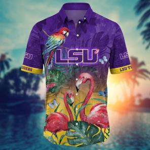 LSU TIGERS NCAA Flower Hawaii Shirt For Fans Ver 13