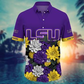 LSU TIGERS NCAA Flower Hawaii Shirt For Fans Ver 14