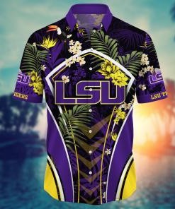 LSU TIGERS NCAA Flower Hawaii Shirt For Fans Ver 18
