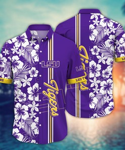 LSU TIGERS NCAA Flower Hawaii Shirt For Fans Ver 19
