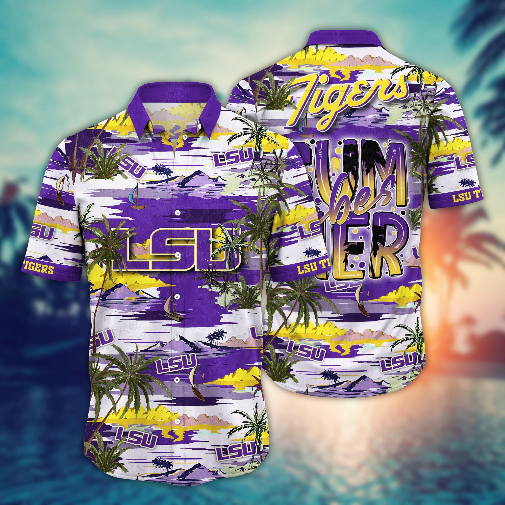 LSU TIGERS NCAA Flower Hawaii Shirt For Fans Ver 22