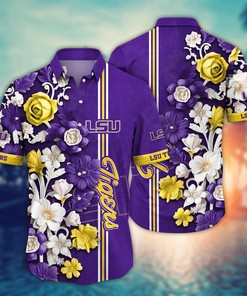 LSU TIGERS NCAA Flower Hawaii Shirt For Fans Ver 24