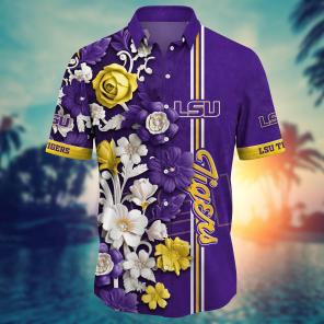 LSU TIGERS NCAA Flower Hawaii Shirt For Fans Ver 24