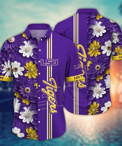 LSU TIGERS NCAA Flower Hawaii Shirt For Fans Ver 26
