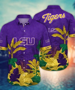 LSU TIGERS NCAA Flower Hawaii Shirt For Fans Ver 27