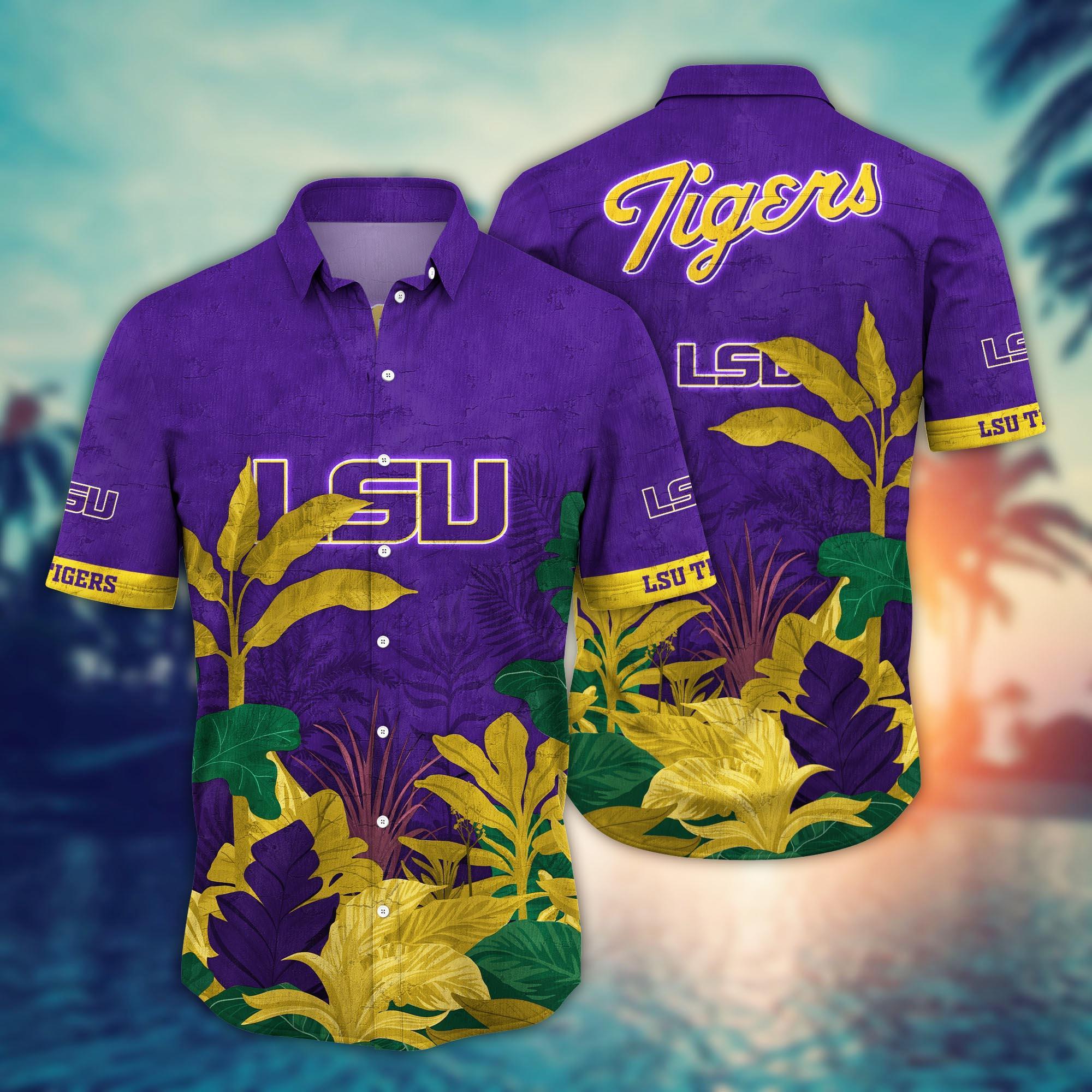 LSU TIGERS NCAA Flower Hawaii Shirt For Fans Ver 27