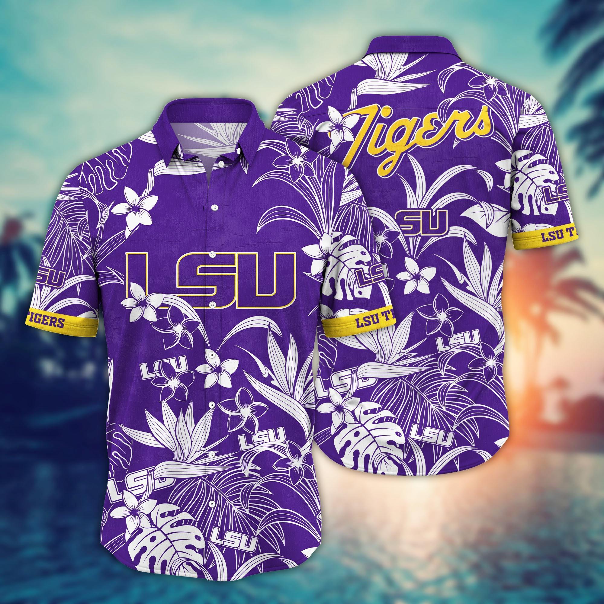 LSU TIGERS NCAA Flower Hawaii Shirt For Fans Ver 29