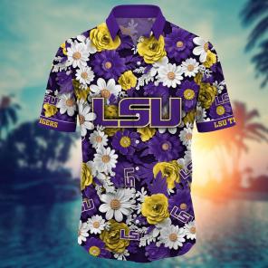 LSU TIGERS NCAA Flower Hawaii Shirt For Fans Ver 3