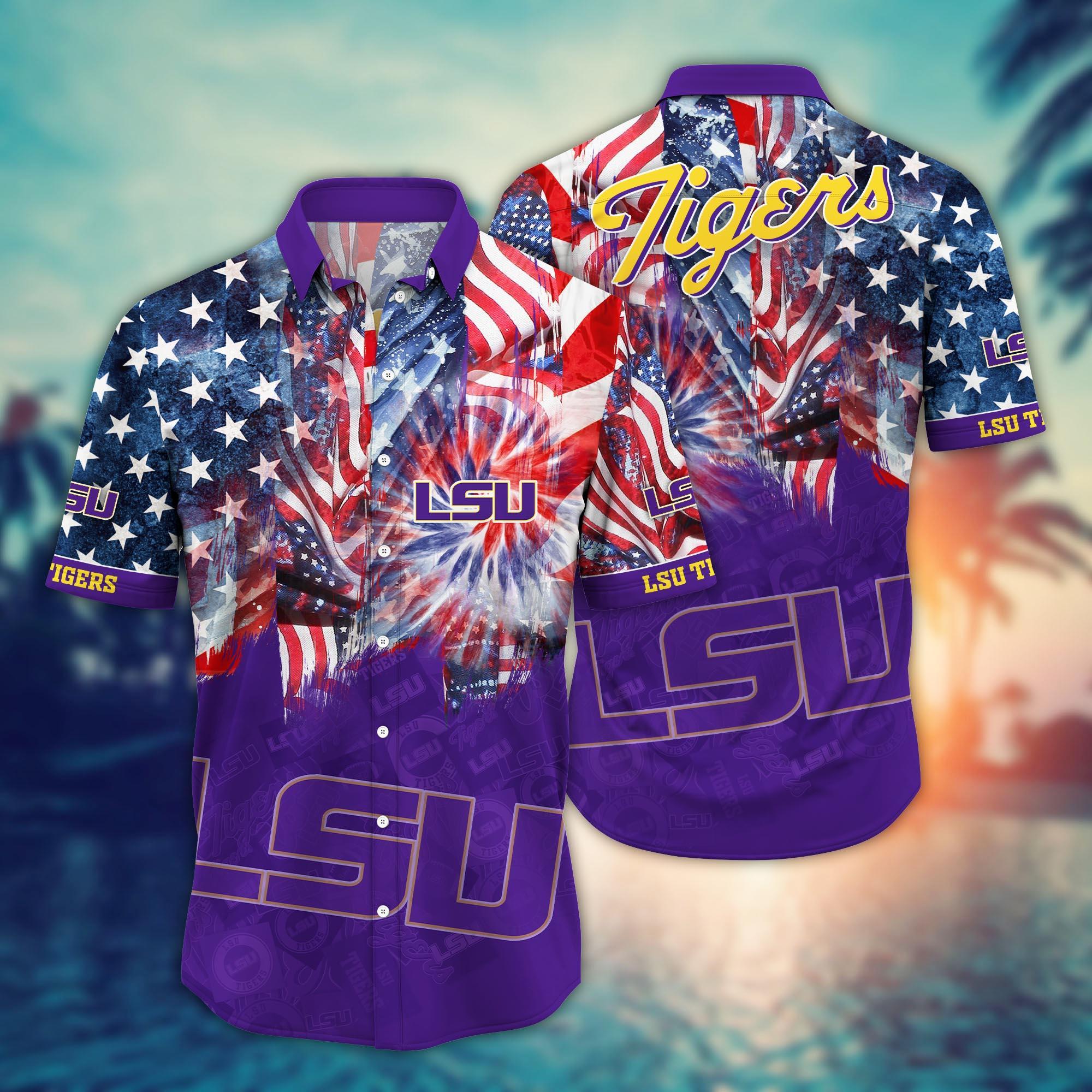 LSU TIGERS NCAA Flower Hawaii Shirt For Fans Ver 30