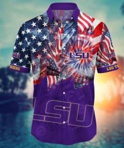 LSU TIGERS NCAA Flower Hawaii Shirt For Fans Ver 30