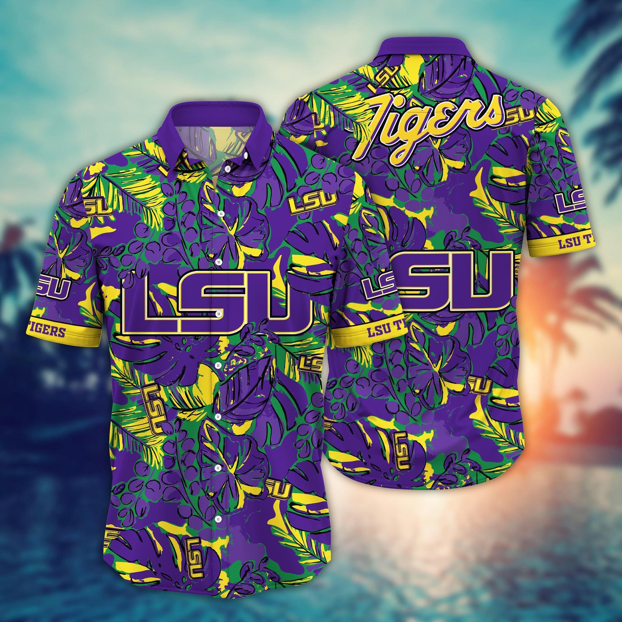 LSU TIGERS NCAA Flower Hawaii Shirt For Fans Ver 31