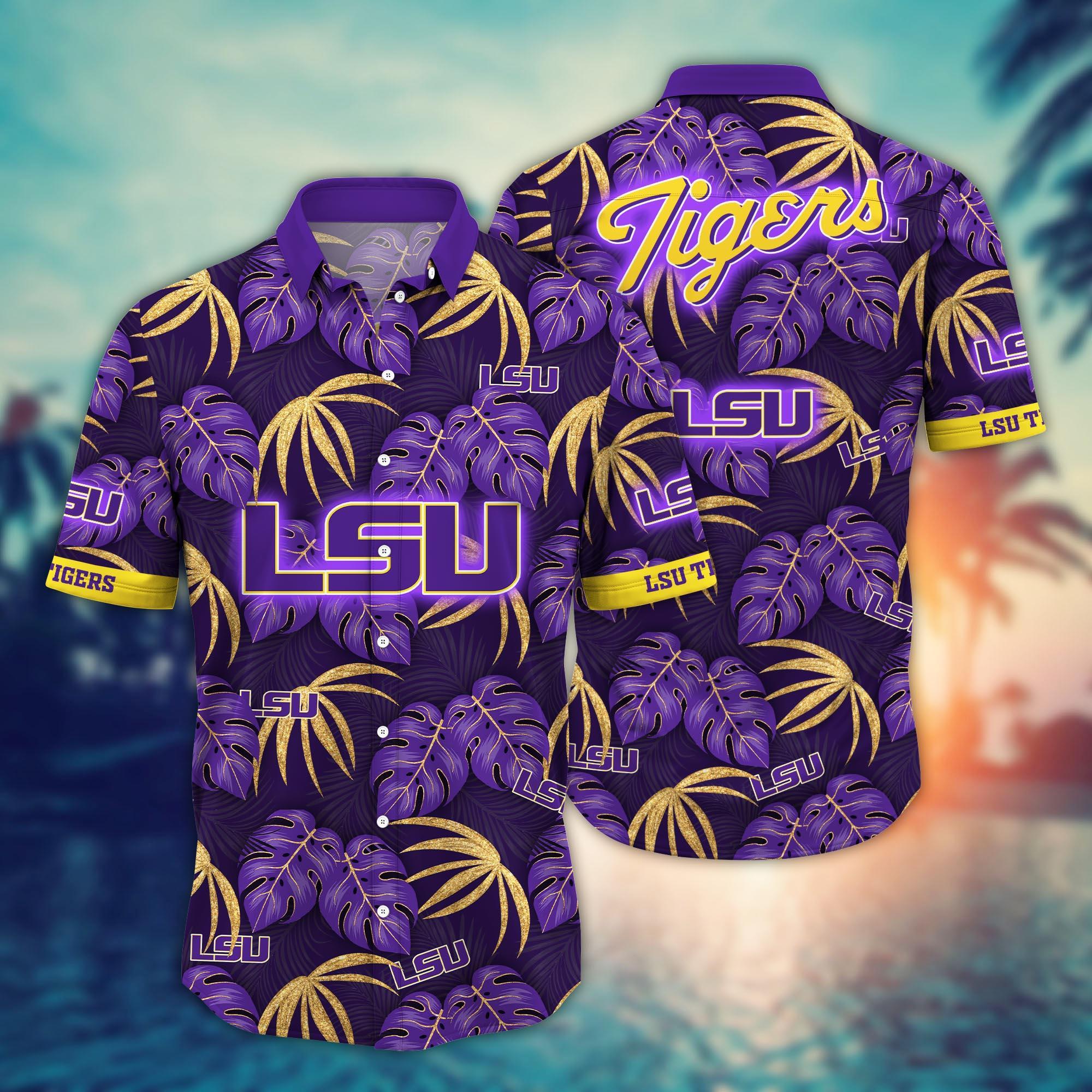 LSU TIGERS NCAA Flower Hawaii Shirt For Fans Ver 33