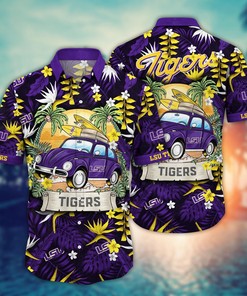 LSU TIGERS NCAA Flower Hawaii Shirt For Fans Ver 34
