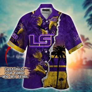 LSU TIGERS NCAA Flower Hawaii Shirt For Fans Ver 35