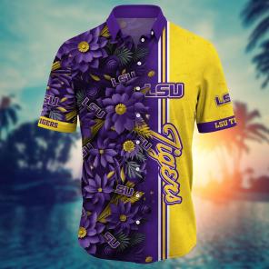 LSU TIGERS NCAA Flower Hawaii Shirt For Fans Ver 5