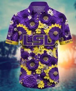 LSU TIGERS NCAA Hawaiian Shirt for This Summer Customize Shirt Any Team
