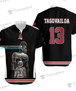 Let Tagovailoa Cheer You On 
Get Your Alabama Crimson Tide Hawaiian Shirt Today