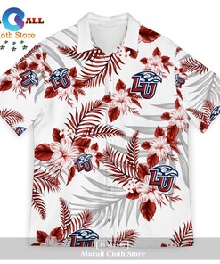Liberty Flames Hawaiian Shirt with American Tropical Patterns - Perfect for Summer