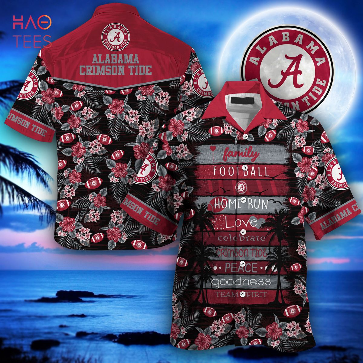 Limited Edition Alabama Crimson Tide Hawaiian Shirt - New Gift for Summer