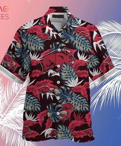 Limited Edition Arkansas Razorbacks Summer Hawaiian Shirt and Shorts - Stress Blessed Obsessed Design