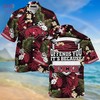 Limited Edition Arkansas Razorbacks Summer Hawaiian Shirt and Shorts with Tropical Patterns