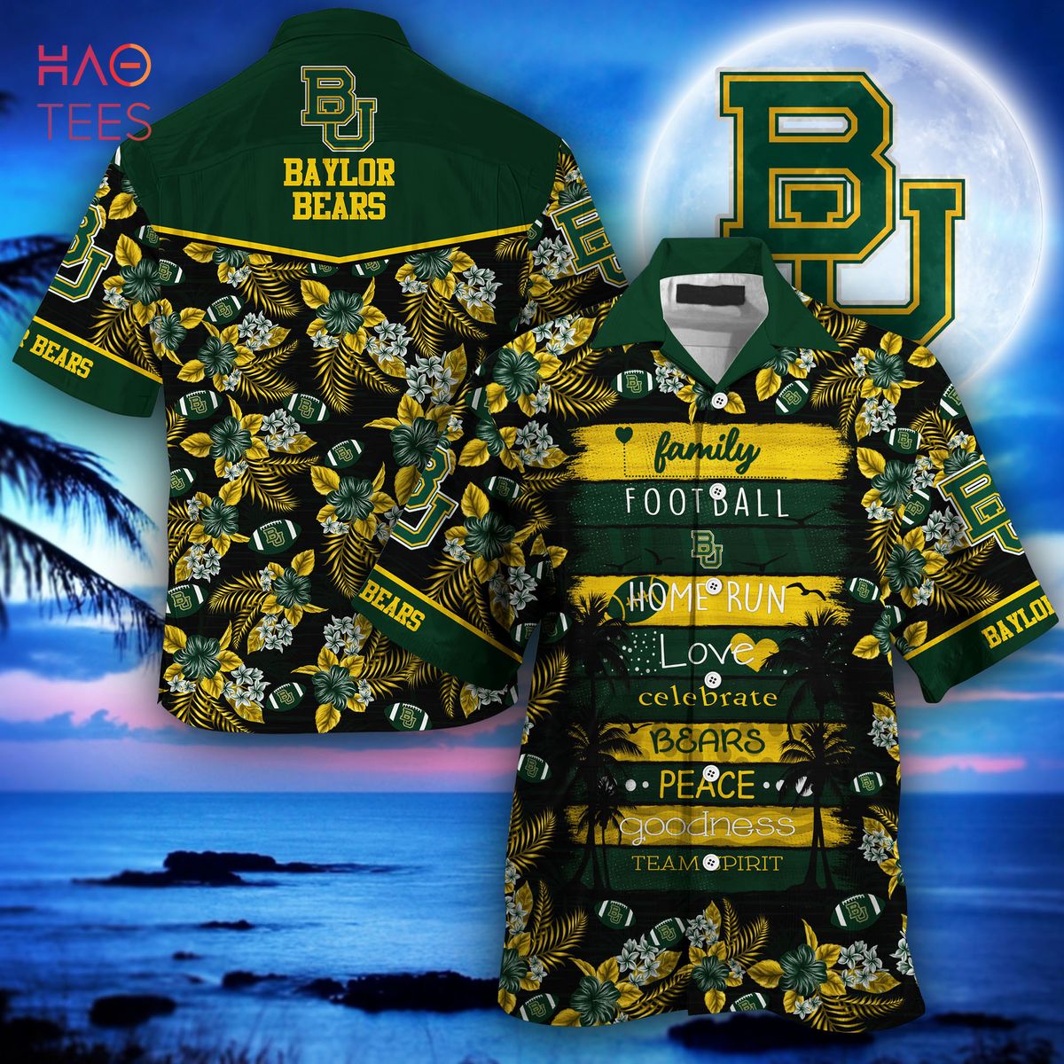 Limited Edition Baylor Bears Hawaiian Shirt - New Gift for Summer