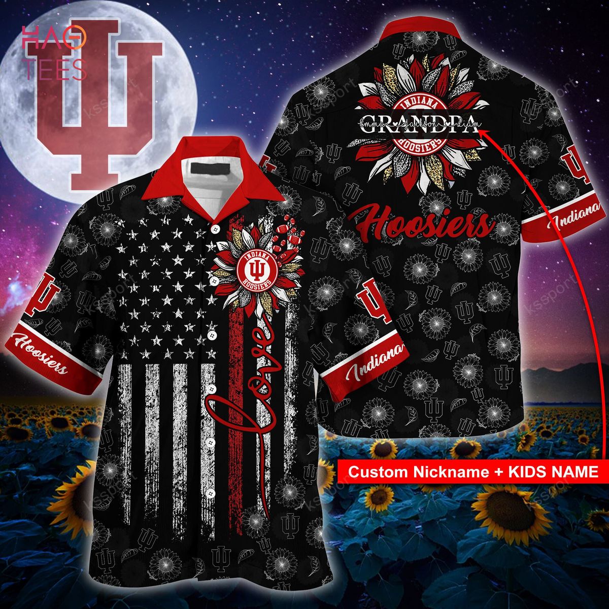 Limited Edition Indiana Hoosiers Hawaiian Shirt - Must-Have For Fans