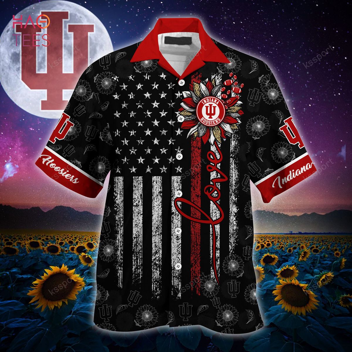 Limited Edition Indiana Hoosiers Hawaiian Shirt - Must-Have For Fans