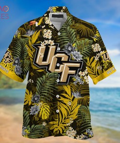 Limited Edition UCF Knights Summer Hawaiian Shirt and Shorts with Tropical Patterns
