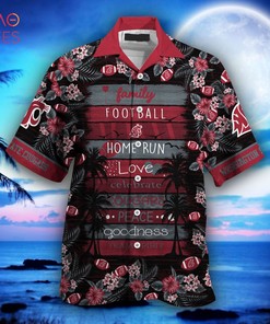 Limited Edition: Washington State Cougars Hawaiian Shirt for Summer