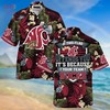 Limited Edition Washington State Cougars Summer Hawaiian Shirt and Shorts with Tropical Patterns
