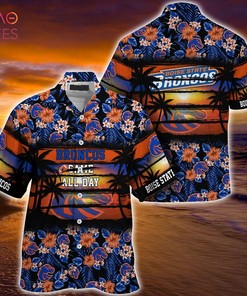 Limited Floral Pattern Boise State Broncos Summer Hawaiian Shirt 
