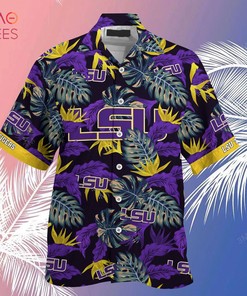 Limited Summer Hawaiian Shirt and Shorts for Fans - Stress Blessed Obsessed LSU TIGERS