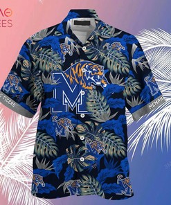 Limited Summer Hawaiian Shirt and Shorts for Fans - Stress Blessed Obsessed Memphis Tigers