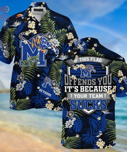 Limited Summer Hawaiian Shirt and Shorts with Tropical Patterns for Memphis Tigers Fans