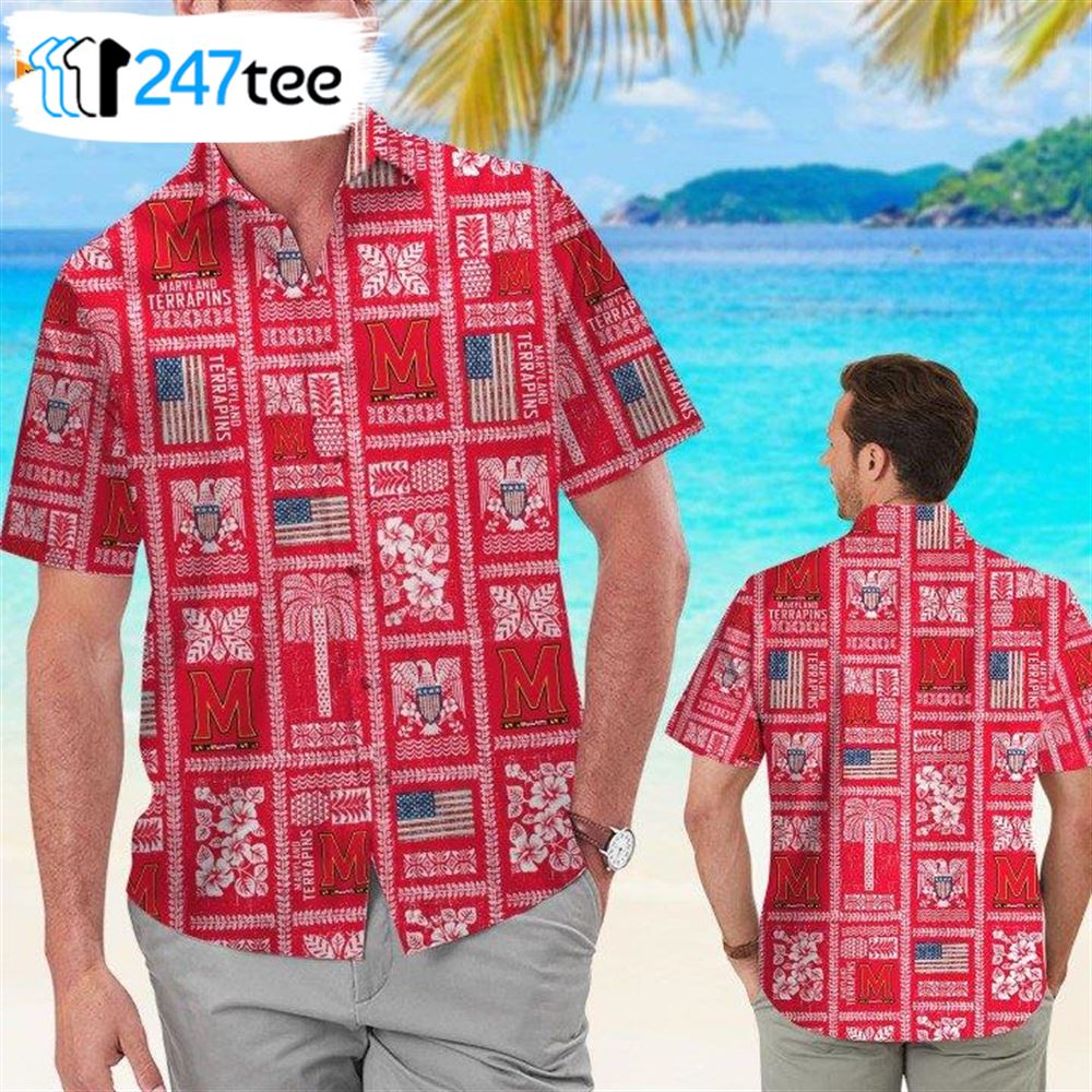 Look Fresh with Marshall Thundering Herd Floral Hawaiian Shirt