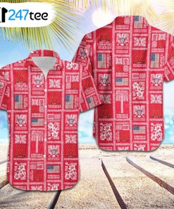 Look Fresh with Marshall Thundering Herd Floral Hawaiian Shirt