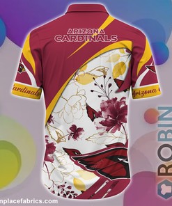 Look Stylish while Supporting Your Team with Arizona Cardinals NFL Casual Hawaiian Shirts