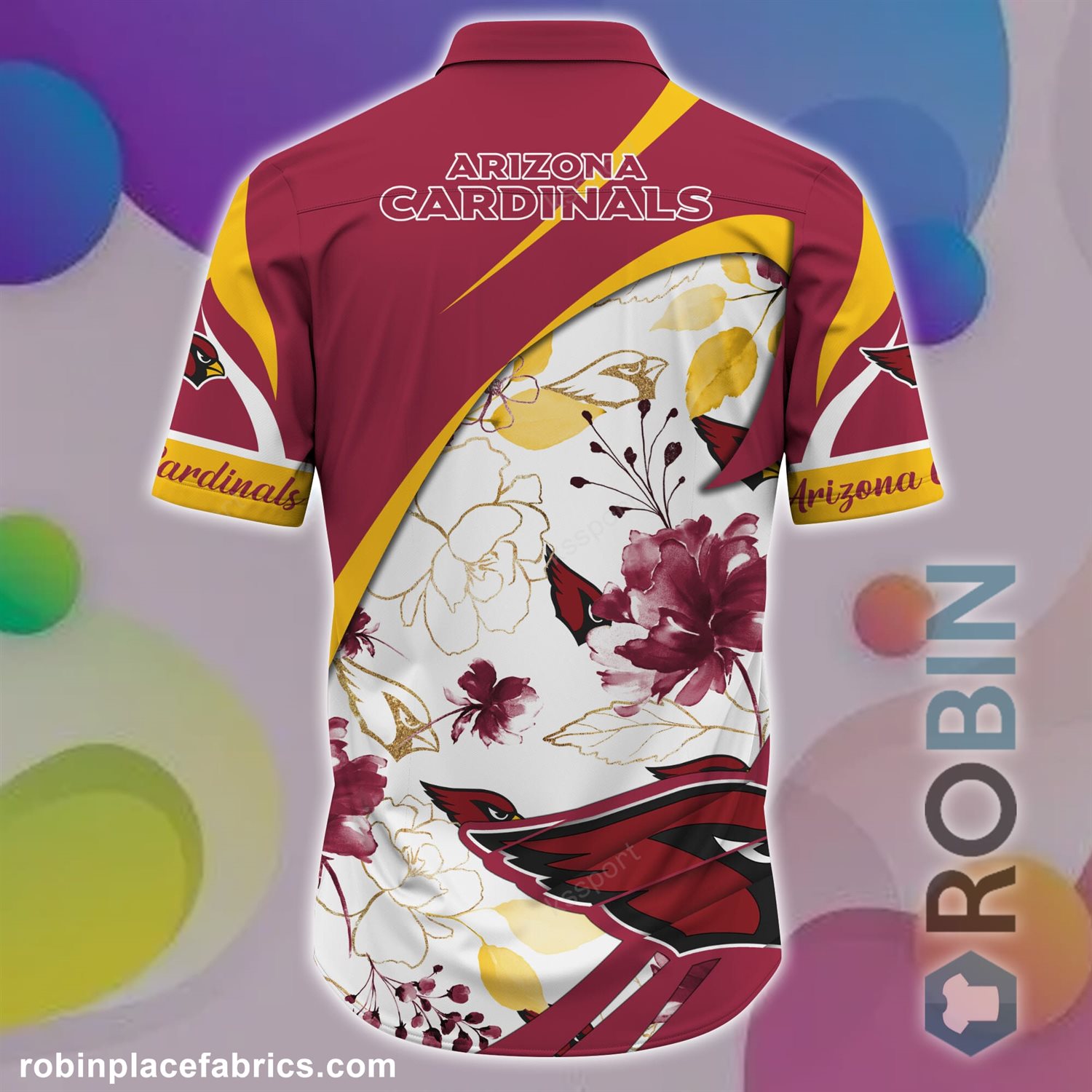 Look Stylish while Supporting Your Team with Arizona Cardinals NFL Casual Hawaiian Shirts