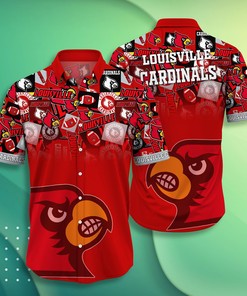 Louisville Cardinals Hawaiian Aloha Shirts for Men, Women and Kids
