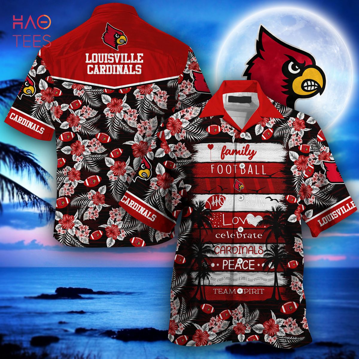 Louisville Cardinals Hawaiian Shirt - New Gift for Summer with Limited Stock - Get Yours Now!
